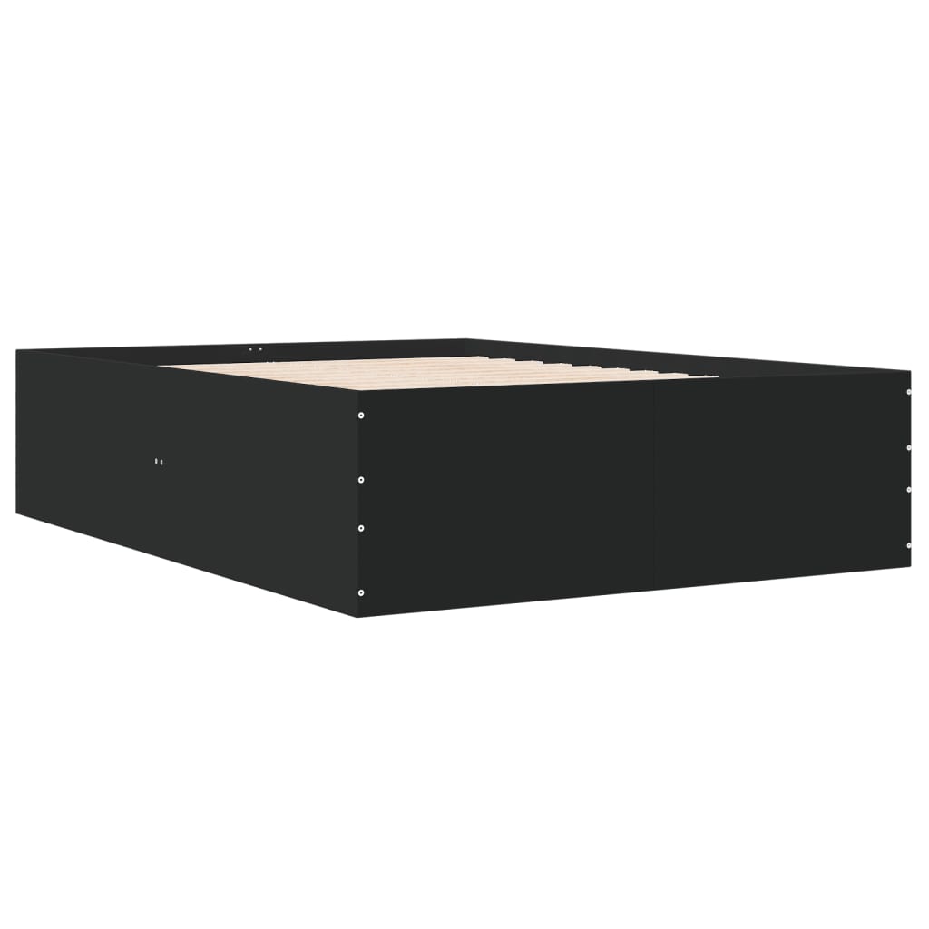 Giroletto Nero 140x200 Cm In Legno Multistrato - Image 6