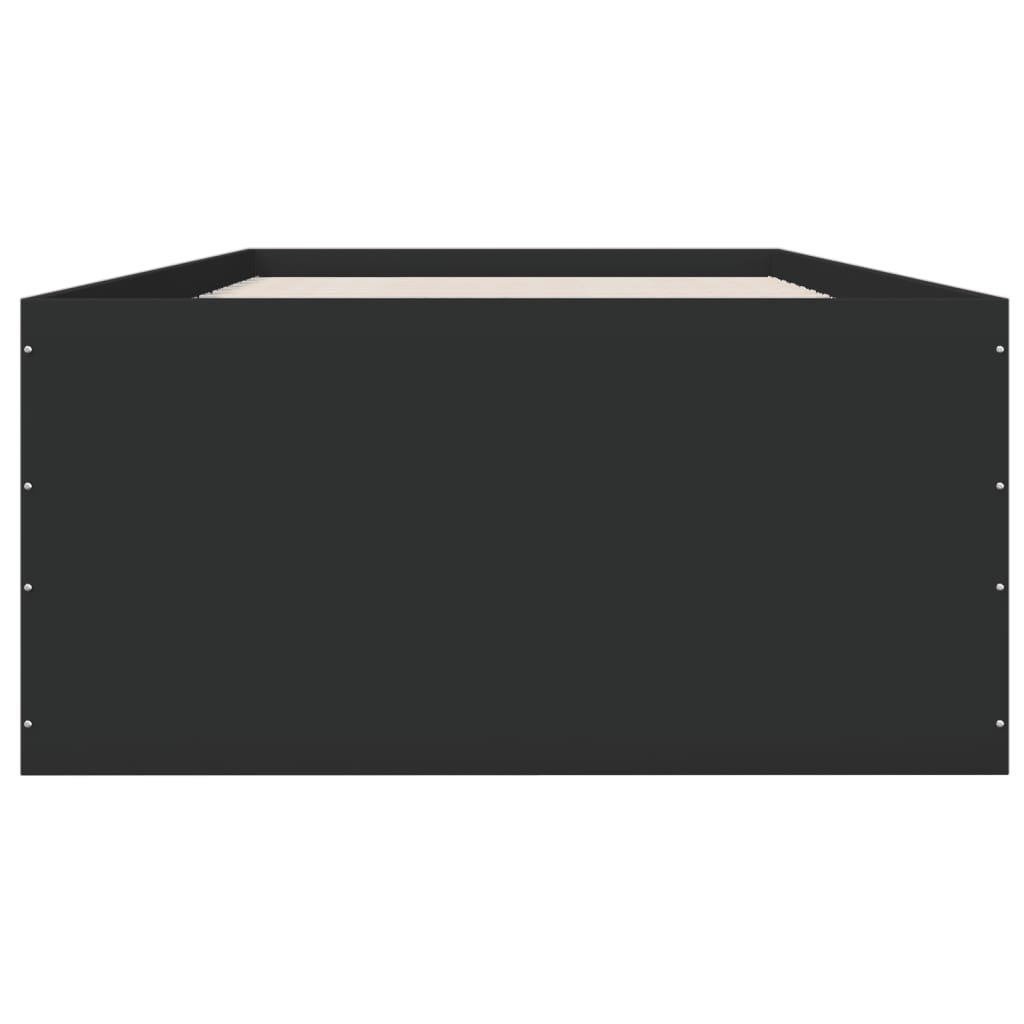 Giroletto Nero 90x200 Cm In Legno Multistrato - Image 4
