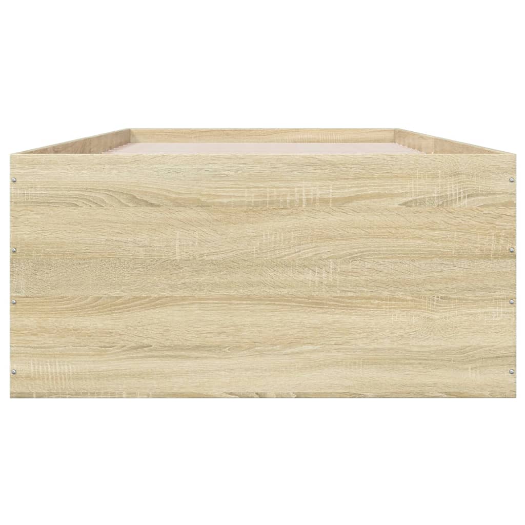 Giroletto Rovere Sonoma 90x200 Cm In Legno Multistrato - Image 4