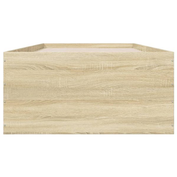 Giroletto Rovere Sonoma 90x190 Cm In Legno Multistrato - Image 4