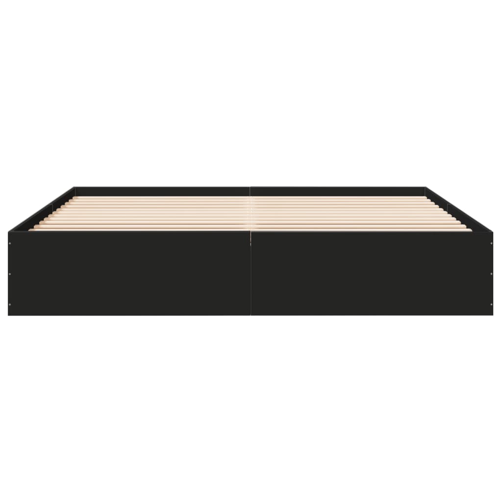 Giroletto Nero 180x200 Cm In Legno Multistrato - Image 4