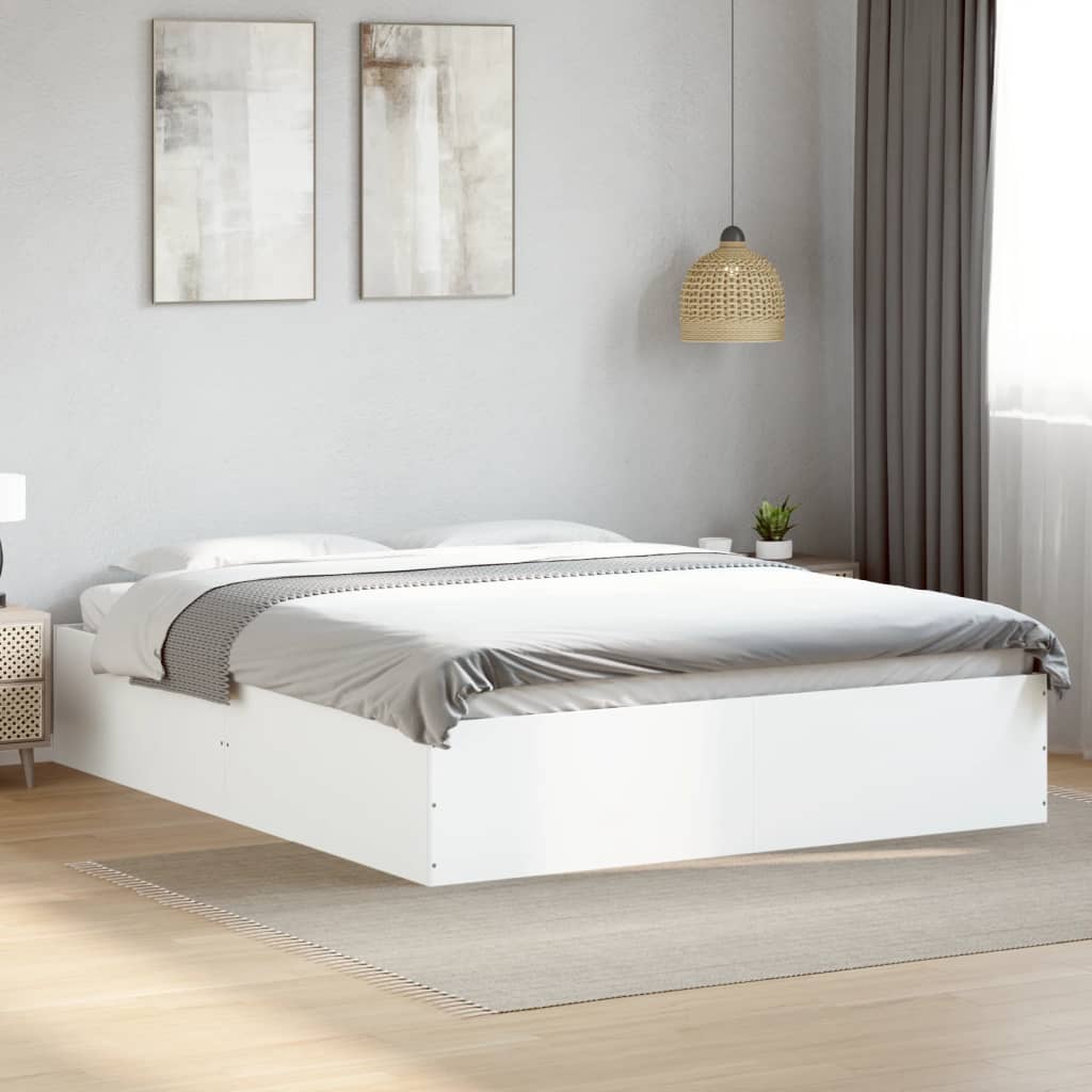 Giroletto Bianco 160x200 Cm In Legno Multistrato