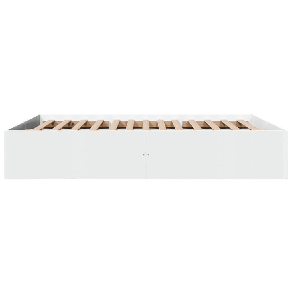 Giroletto Bianco 160x200 Cm In Legno Multistrato - Image 5