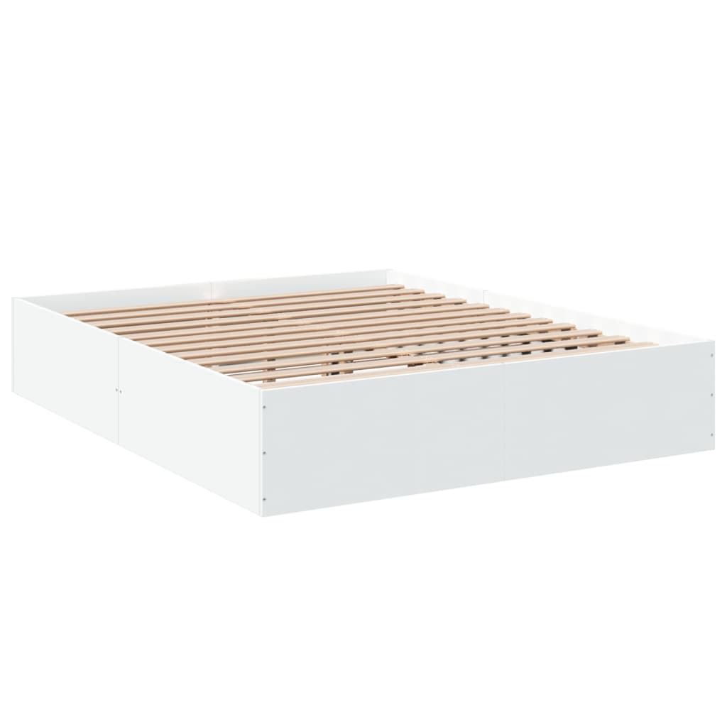 Giroletto Bianco 160x200 Cm In Legno Multistrato - Image 6