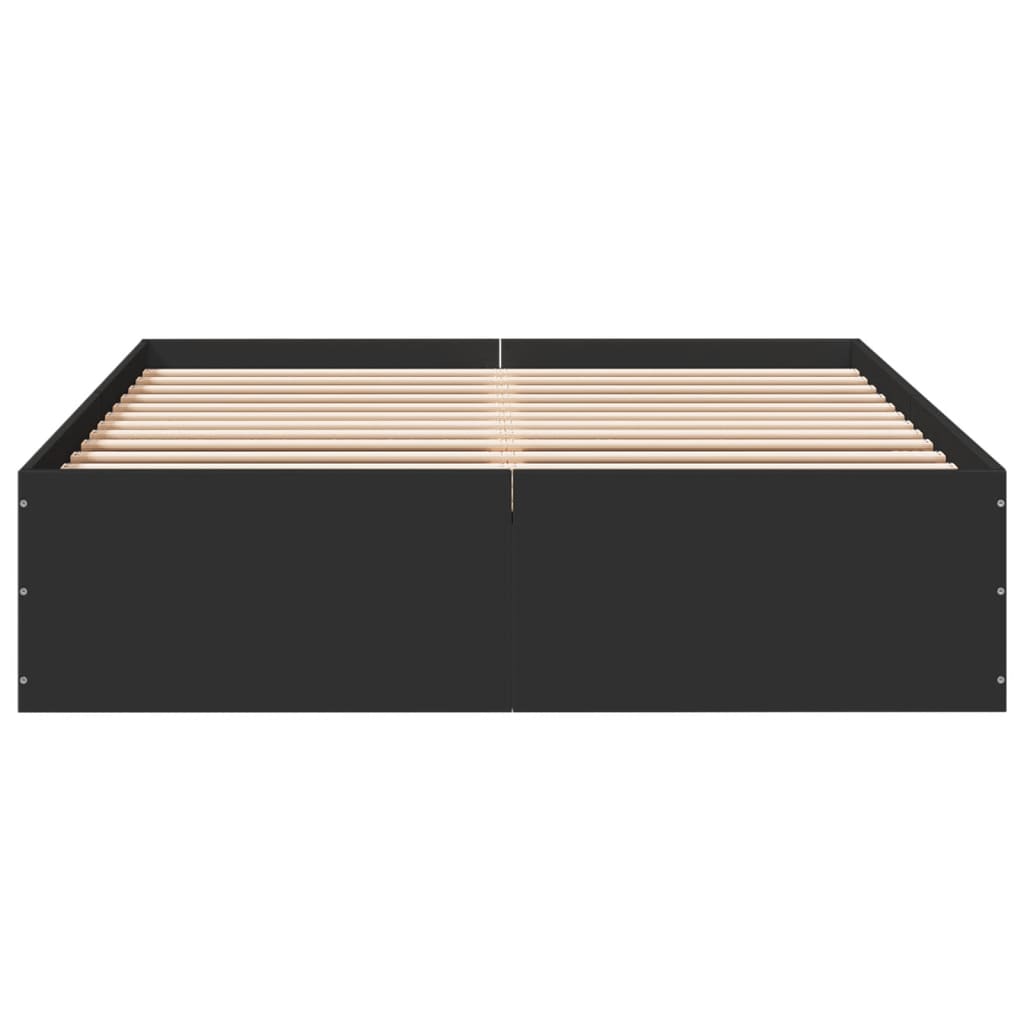 Giroletto Nero 120x200 Cm In Legno Multistrato - Image 4