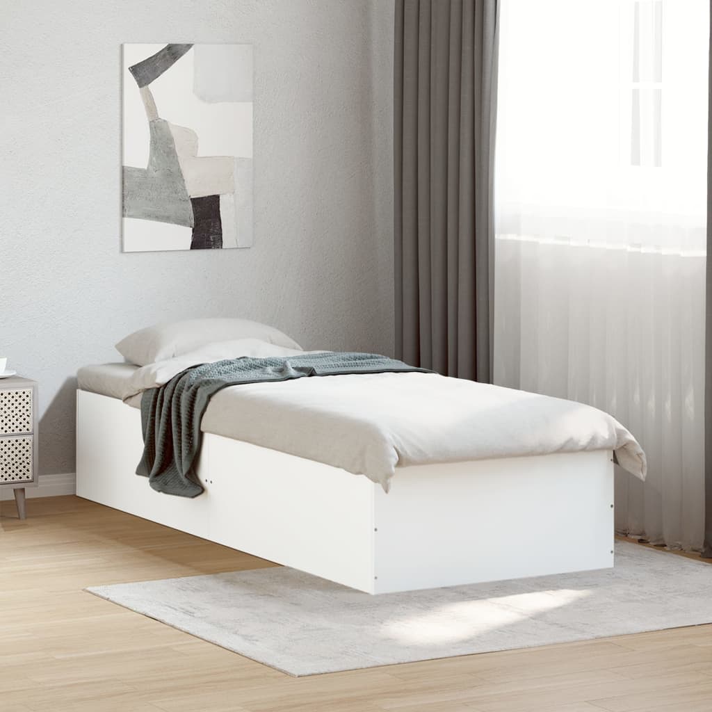 Giroletto Bianco 90x200 Cm In Legno Multistrato