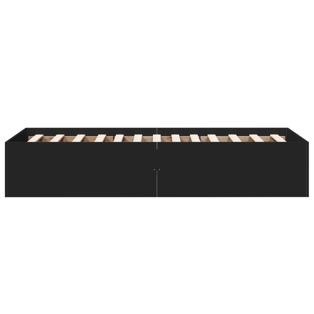 Giroletto Nero 90x200 Cm In Legno Multistrato - Image 5