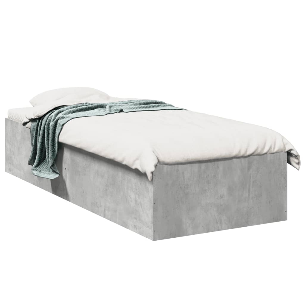 Giroletto Grigio Cemento 90x200 Cm In Legno Multistrato