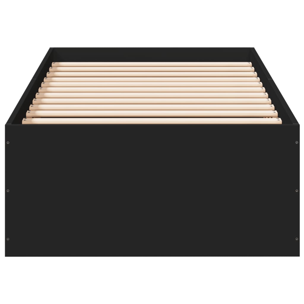 Giroletto Nero 90x190 Cm In Legno Multistrato - Image 4