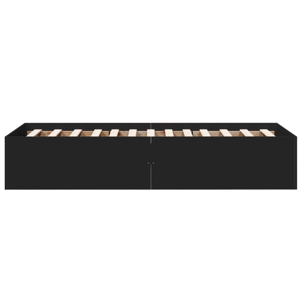Giroletto Nero 90x190 Cm In Legno Multistrato - Image 5