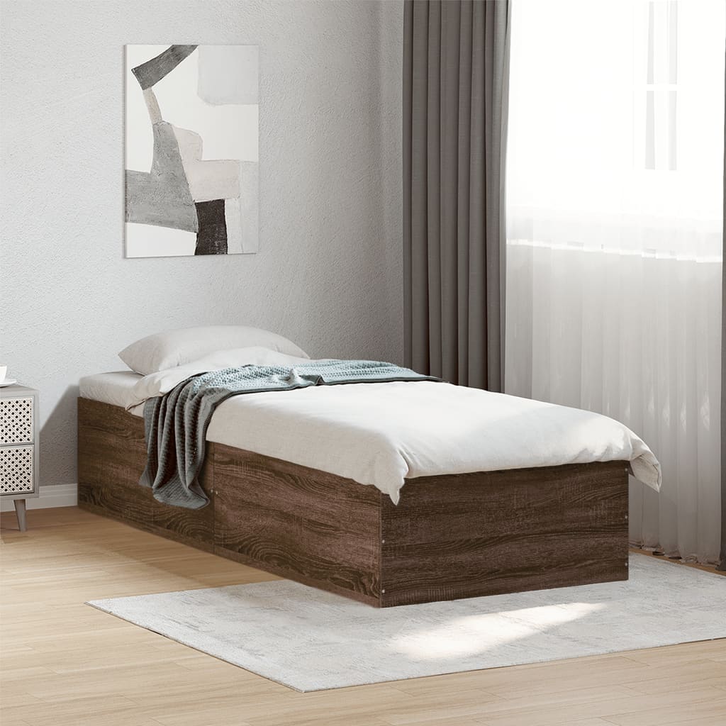 Giroletto Rovere Marrone 90x190 Cm In Legno Multistrato