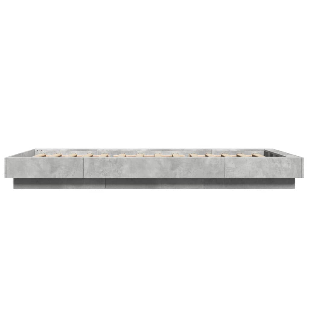 Giroletto Luci Led Grigio Cemento 100x200 Cm Legno Multistrato - Image 6