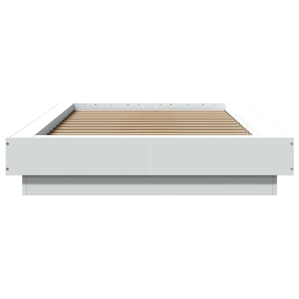 Giroletto Con Luci Led Bianco 90x200 Cm In Legno Multistrato - Image 5