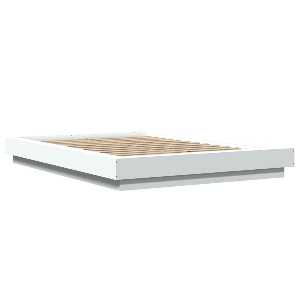 Giroletto Con Luci Led Bianco 140x190 Cm In Legno Multistrato - Image 3