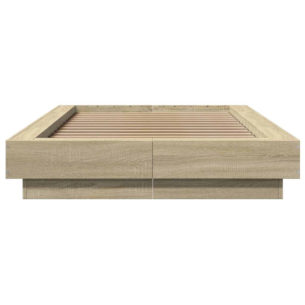 Giroletto Luci Led Rovere Sonoma 75x190 Cm In Legno Multistrato - Image 5