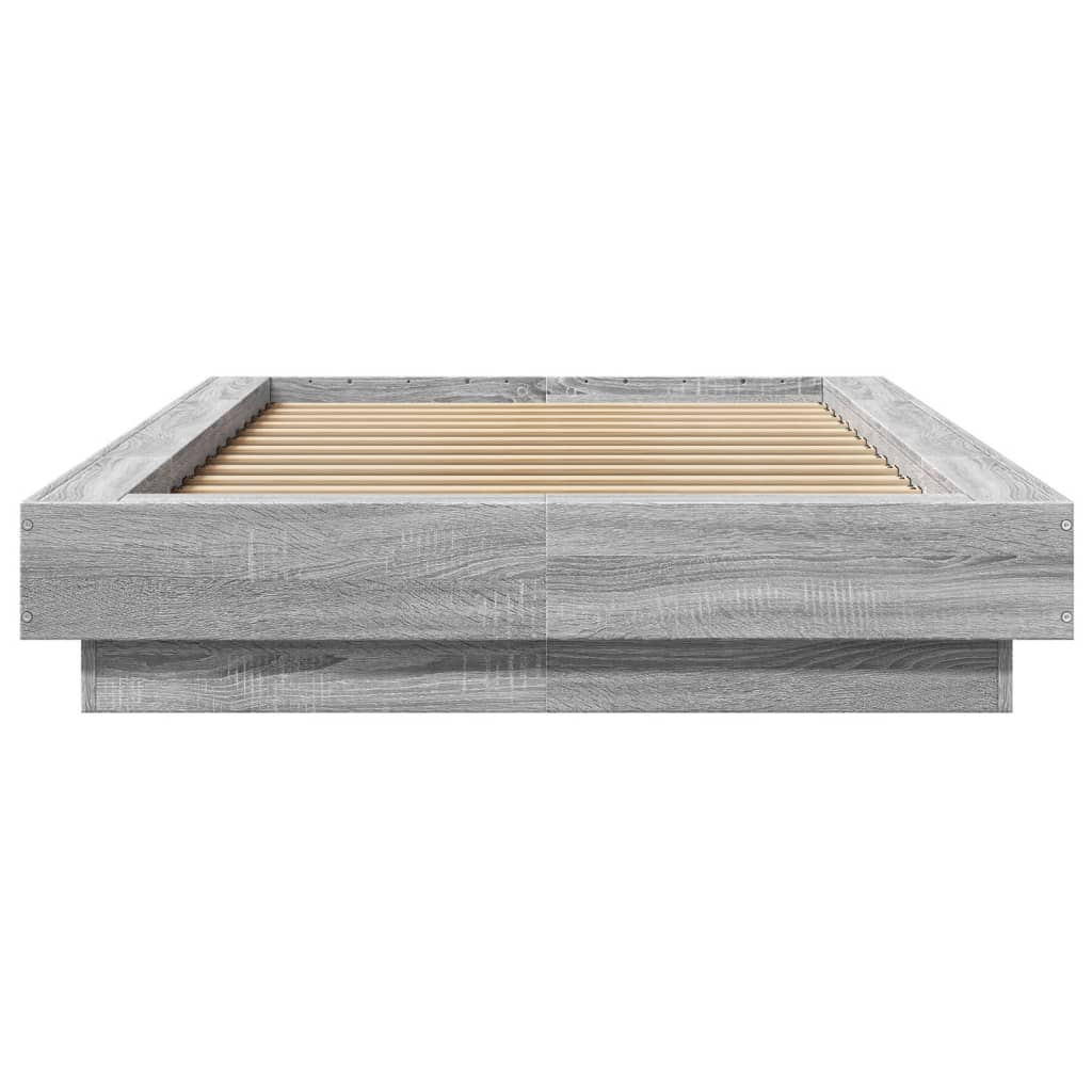 Giroletto Luci Led Grigio Sonoma 75x190 Cm In Legno Multistrato - Image 5