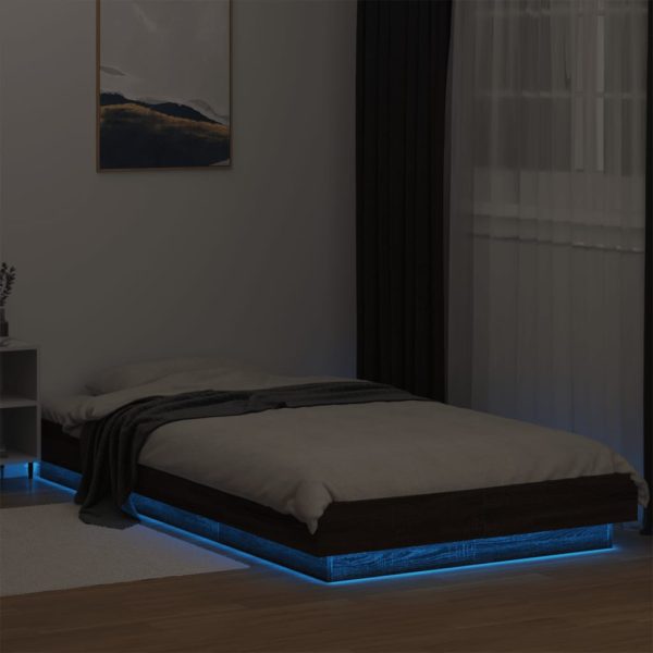 Giroletto Luci Led Rovere Marrone 75x190cm In Legno Multistrato - Image 4