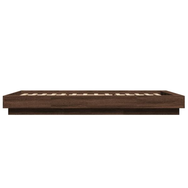 Giroletto Luci Led Rovere Marrone 75x190cm In Legno Multistrato - Image 6