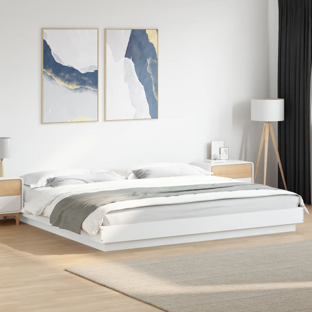 Giroletto Bianco 180x200 Cm In Legno Multistrato