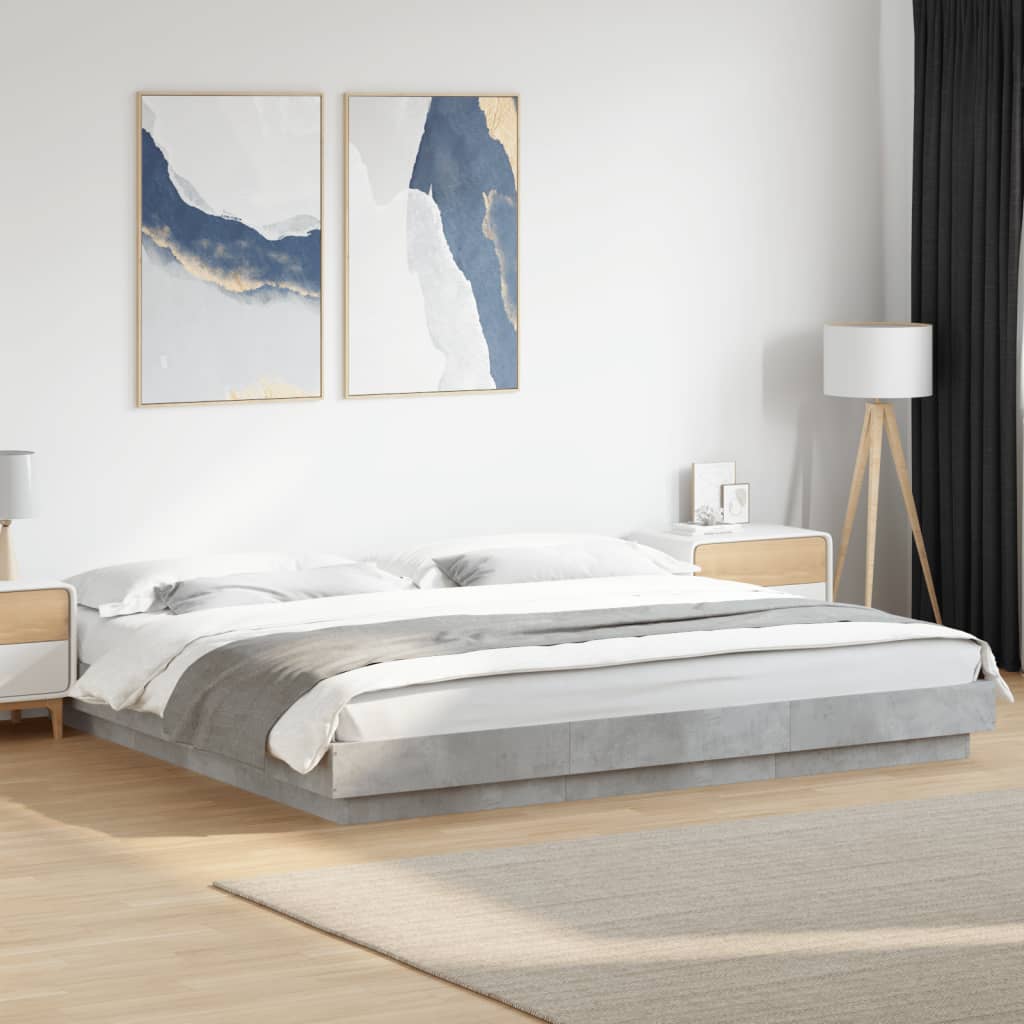 Giroletto Grigio Cemento 180x200 Cm In Legno Multistrato