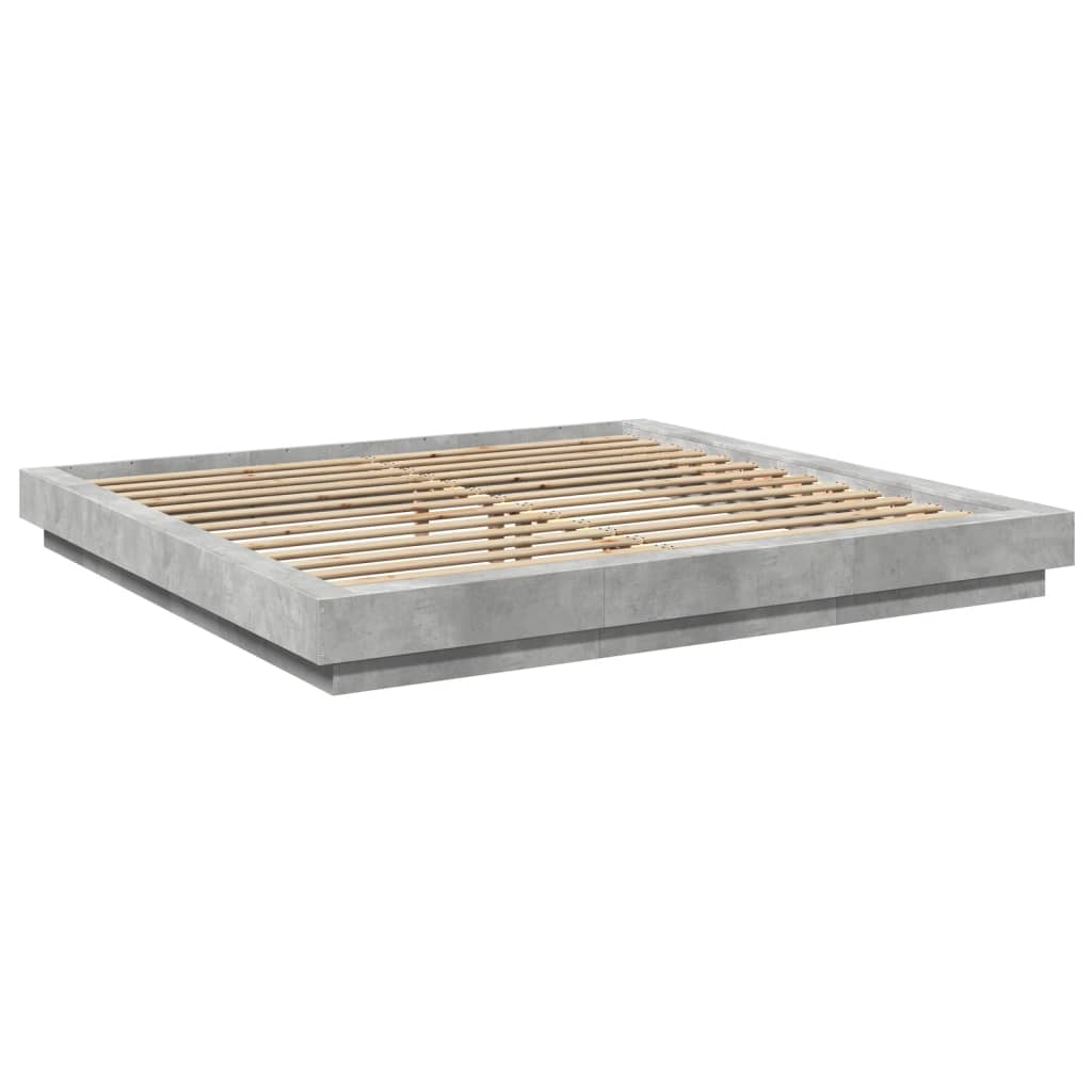 Giroletto Grigio Cemento 180x200 Cm In Legno Multistrato - Image 3