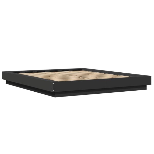 Giroletto Nero 150x200 Cm In Legno Multistrato - Image 6