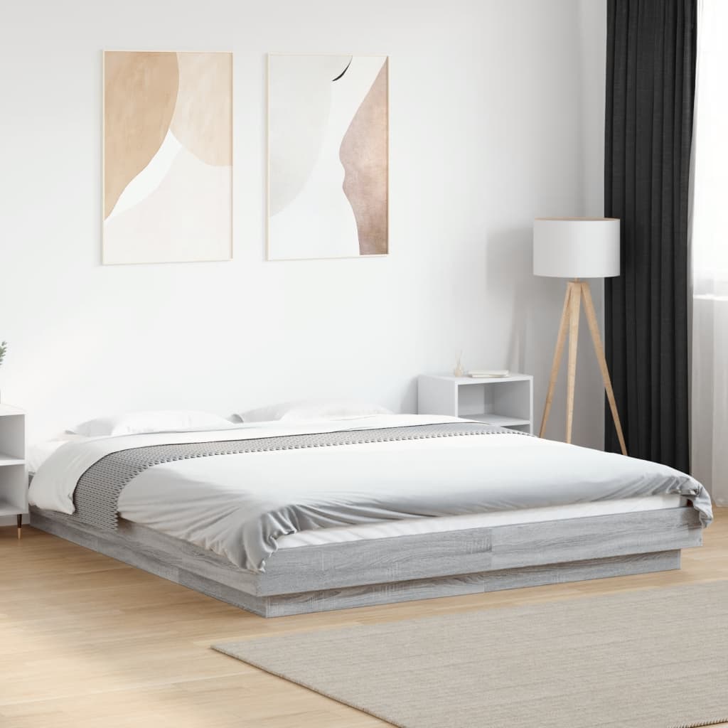 Giroletto Grigio Sonoma 150x200 Cm In Legno Multistrato