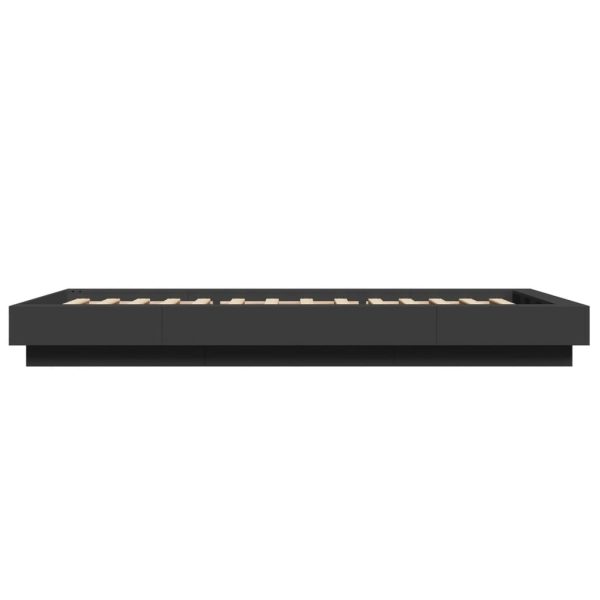 Giroletto Nero 90x200 Cm In Legno Multistrato - Image 5