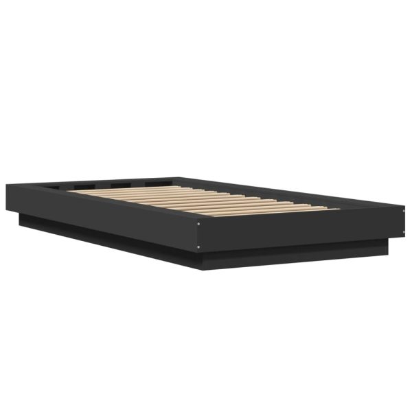 Giroletto Nero 90x200 Cm In Legno Multistrato - Image 6