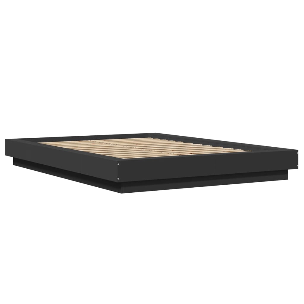 Giroletto Nero 135x190 Cm In Legno Multistrato - Image 3