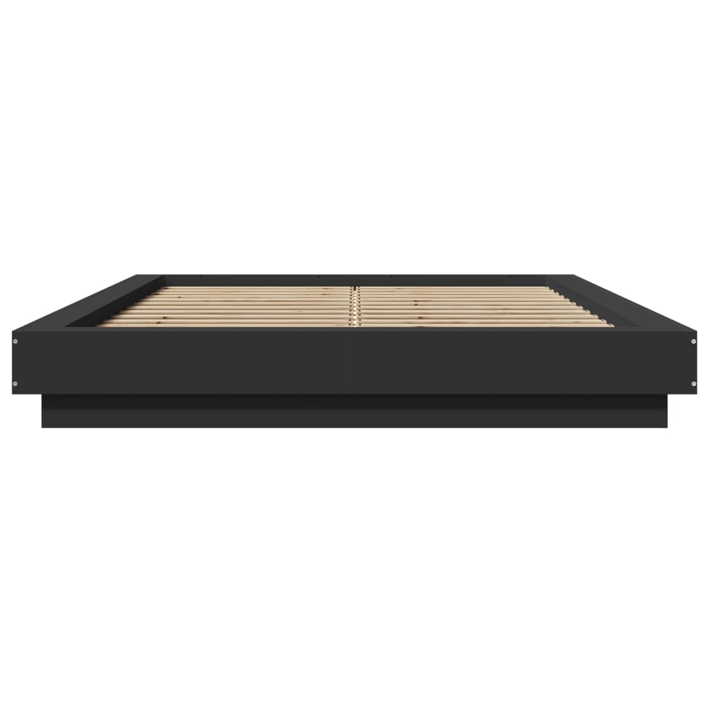 Giroletto Nero 135x190 Cm In Legno Multistrato - Image 4