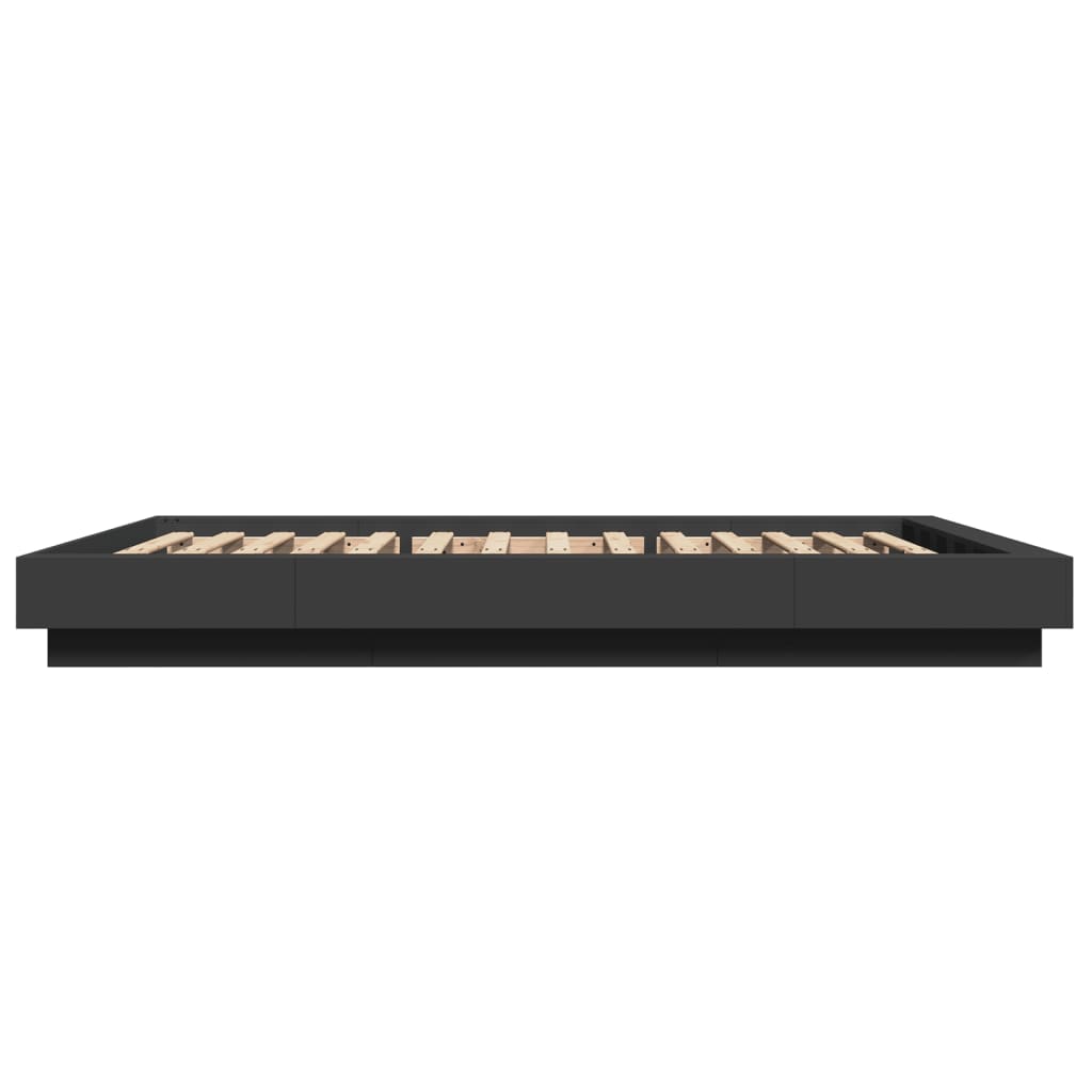 Giroletto Nero 135x190 Cm In Legno Multistrato - Image 5