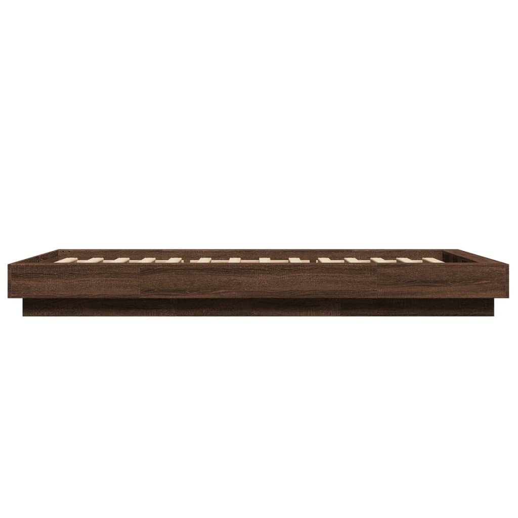 Giroletto Rovere Marrone 90x190 Cm In Legno Multistrato - Image 5