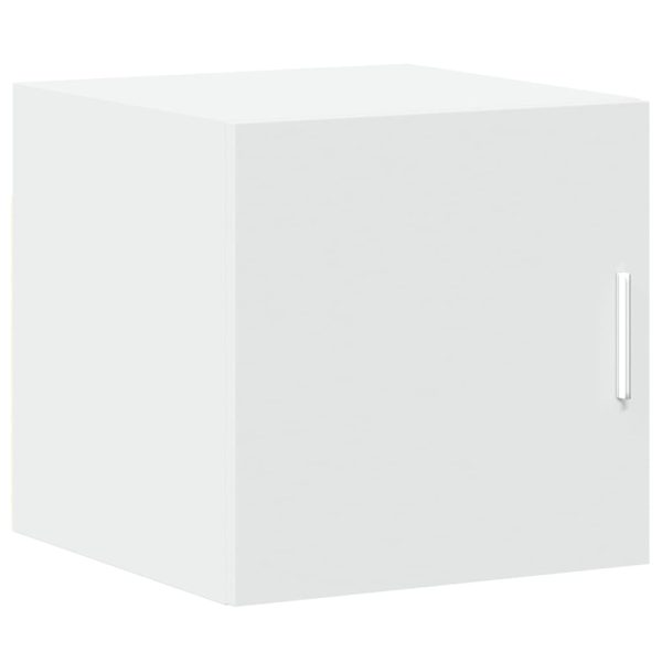 Mobile Sottile Bianco 40x42,5x225 Cm In Truciolato - Image 5