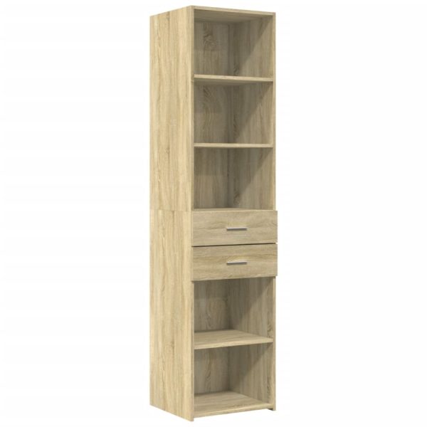 Mobile Sottile Rovere Sonoma 45x42,5x225 Cm In Truciolato - Image 6
