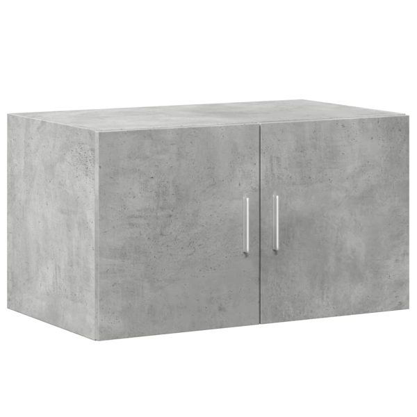 Armadietto Grigio Cemento 70x42,5x225 Cm In Legno Multistrato - Image 5