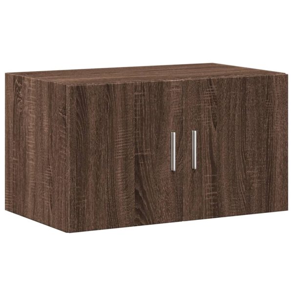 Armadietto Rovere Marrone 70x42,5x225 Cm In Truciolato - Image 5