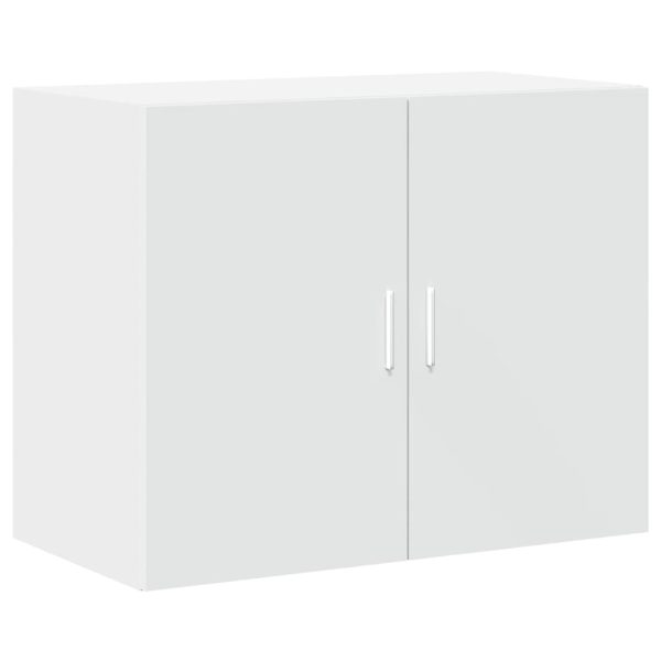 Credenza Bianca 80x42,5x249 Cm In Legno Multistrato - Image 6