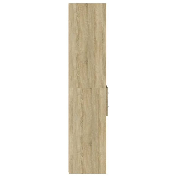 Credenza Rovere Sonoma 45x42,5x185 Cm In Legno Multistrato - Image 5