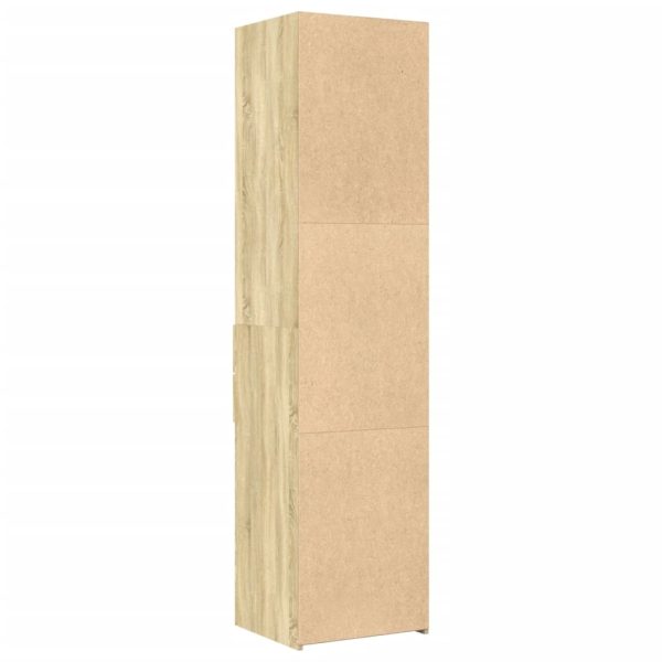 Credenza Rovere Sonoma 45x42,5x185 Cm In Legno Multistrato - Image 6