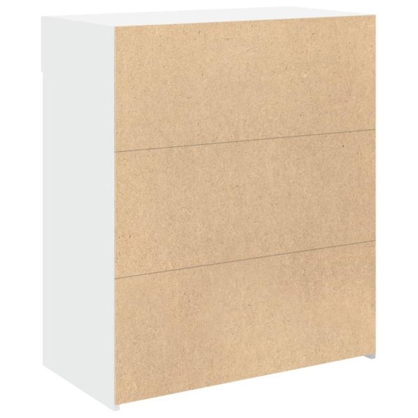 Credenza Bianca 80x42,5x93 Cm In Legno Multistrato - Image 6