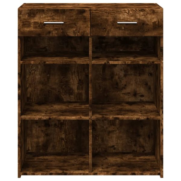 Credenza Rovere Sonoma 80x42,5x93 Cm In Legno Multistrato - Image 4
