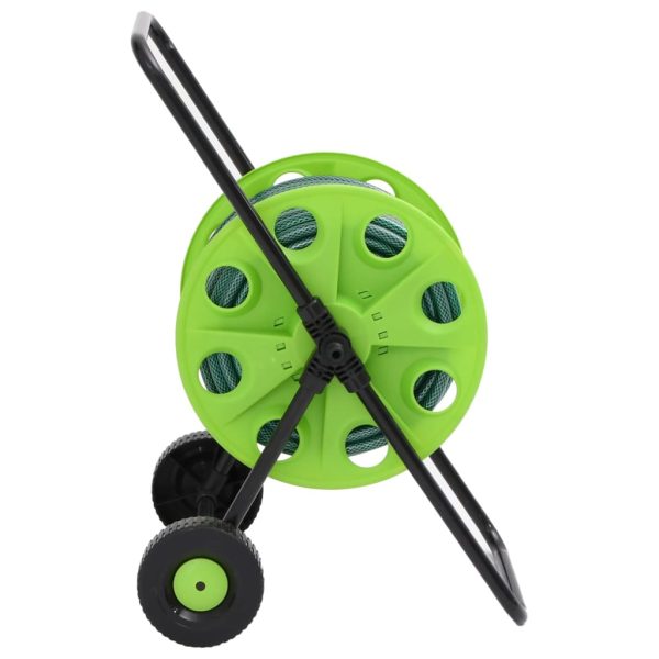 Carrello Avvolgitubo Verde Con Set Raccordi Tubo 0,75" 20 M Pvc - Image 3