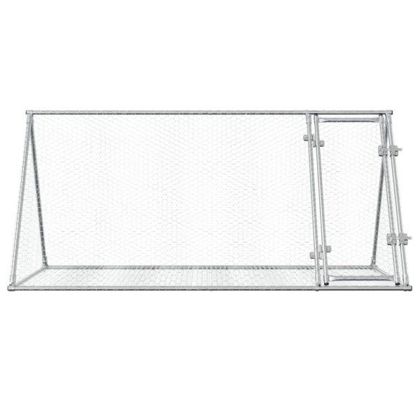 Conigliera Argento 200x105x91 Cm In Acciaio Zincato - Image 5
