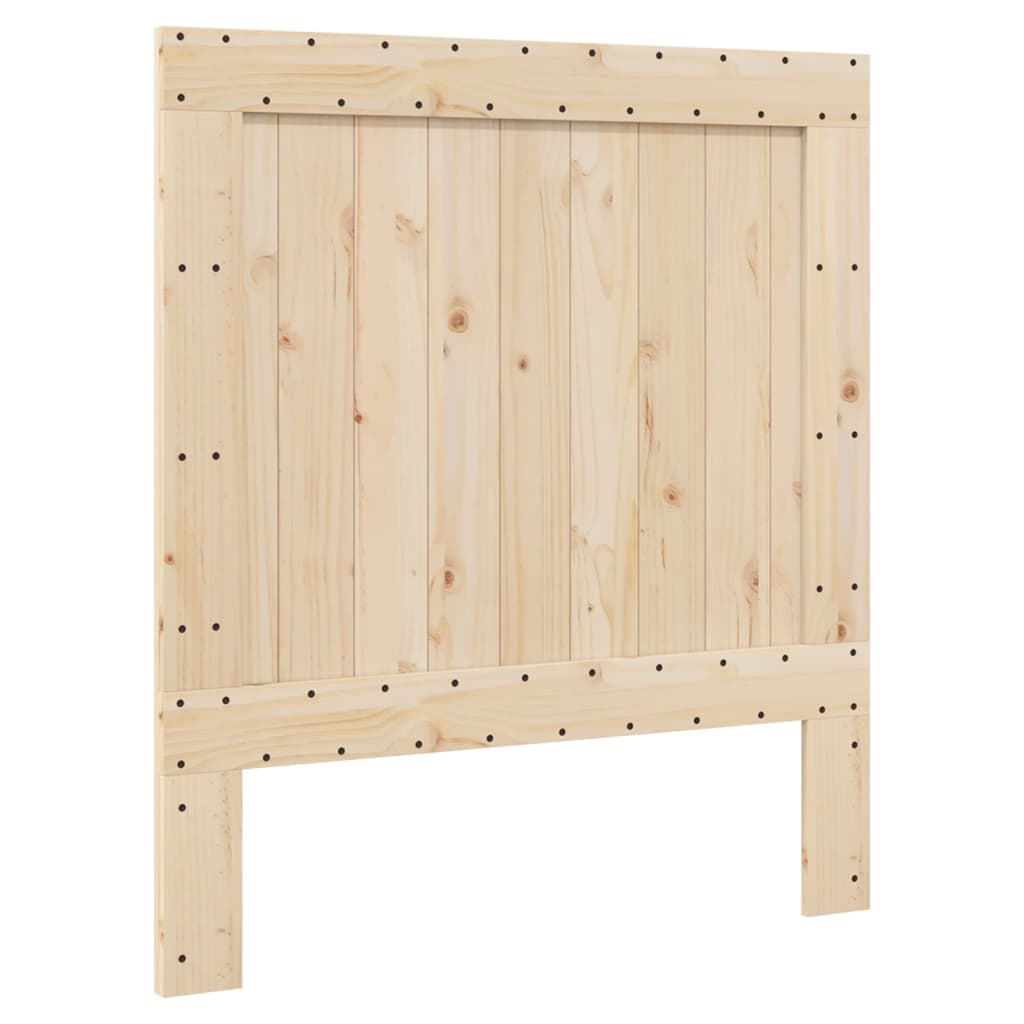 Giroletto Con Testiera 90x200 Cm In Legno Massello Di Pino - Image 6