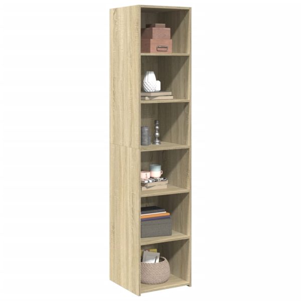 Credenza Rovere Sonoma 40x41x185cm In Legno Multistrato - Image 3