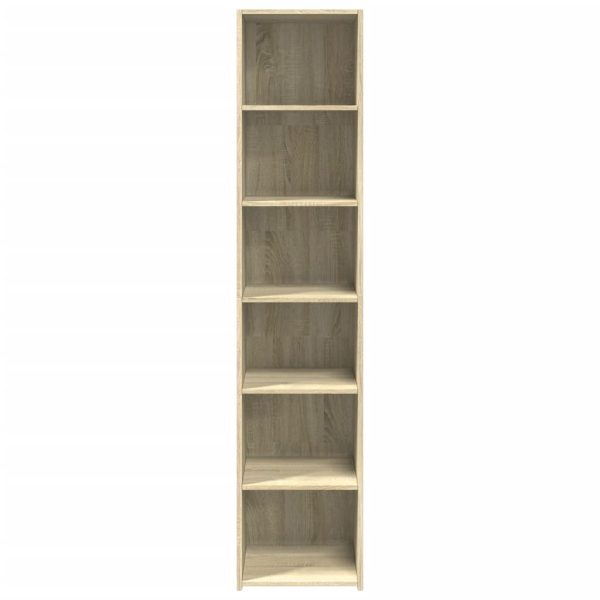 Credenza Rovere Sonoma 40x41x185cm In Legno Multistrato - Image 4