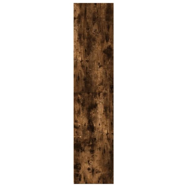 Credenza Rovere Fumo 40x41x185cm In Legno Multistrato - Image 5