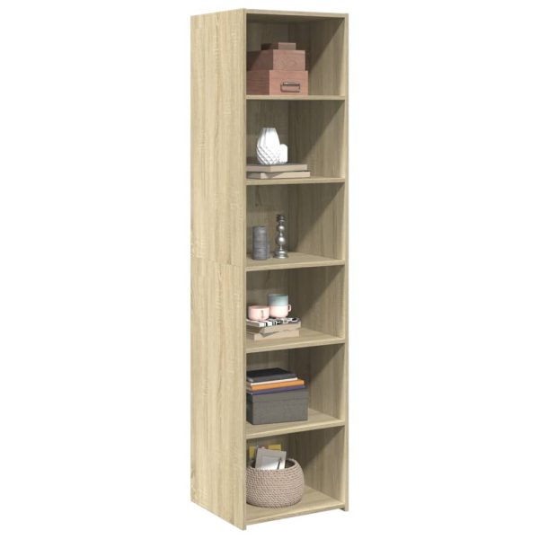 Credenza Rovere Sonoma 45x41x185 Cm In Legno Multistrato - Image 3