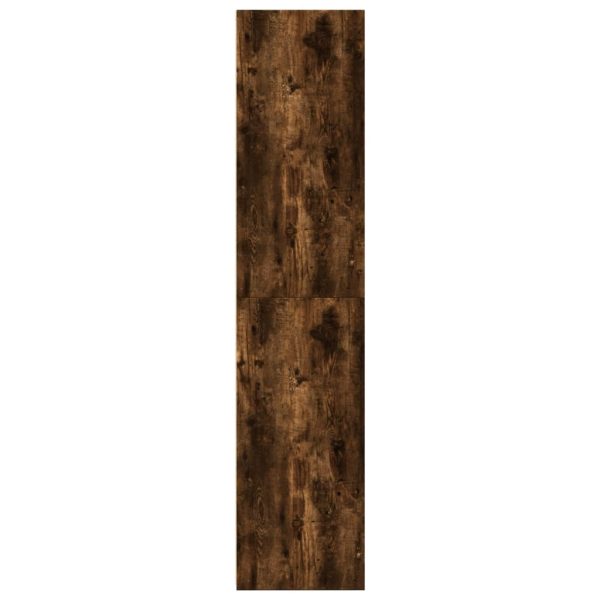 Credenza Rovere Fumo 45x41x185 Cm In Legno Multistrato - Image 5